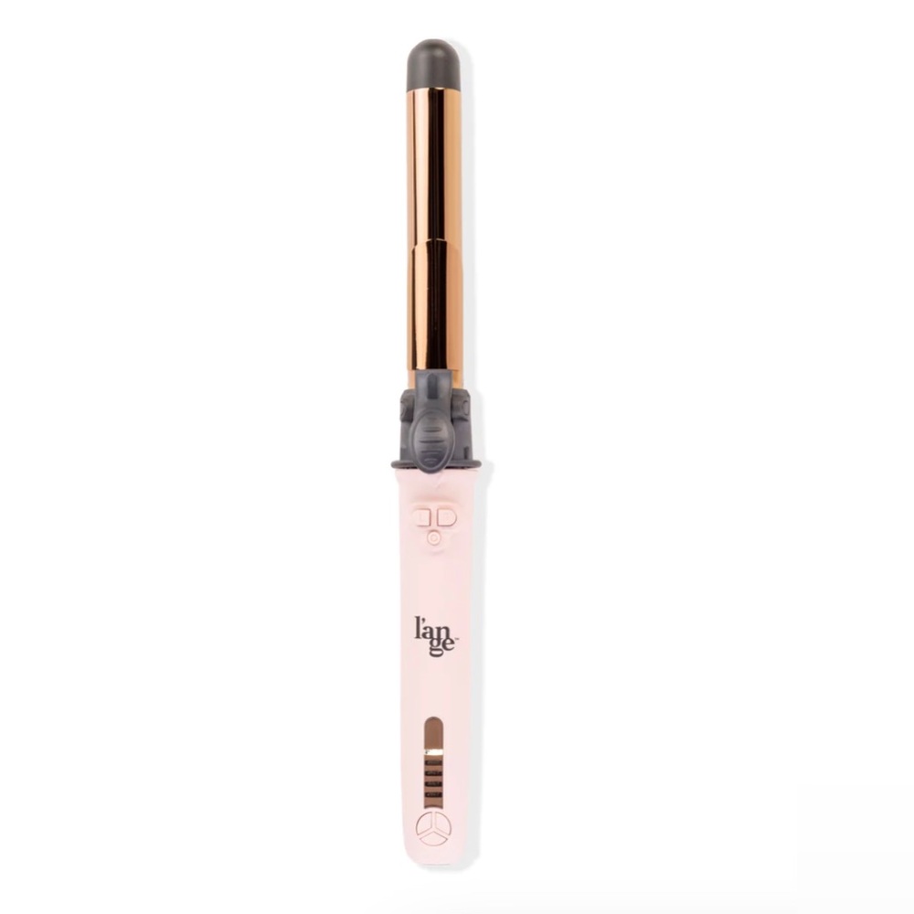 Lange le pirouette rotating curling iron used once in box